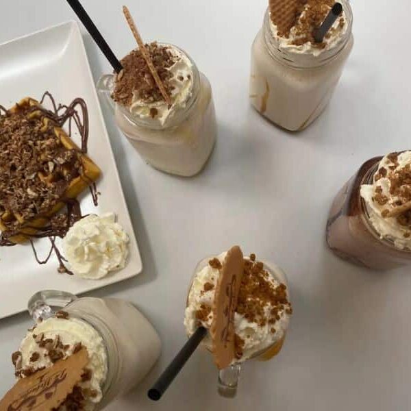 batidos helados y gobres de la helarteria en el juncal
