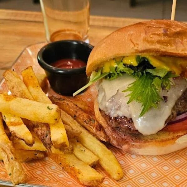 hamburguesa en cerveceria de sevilla