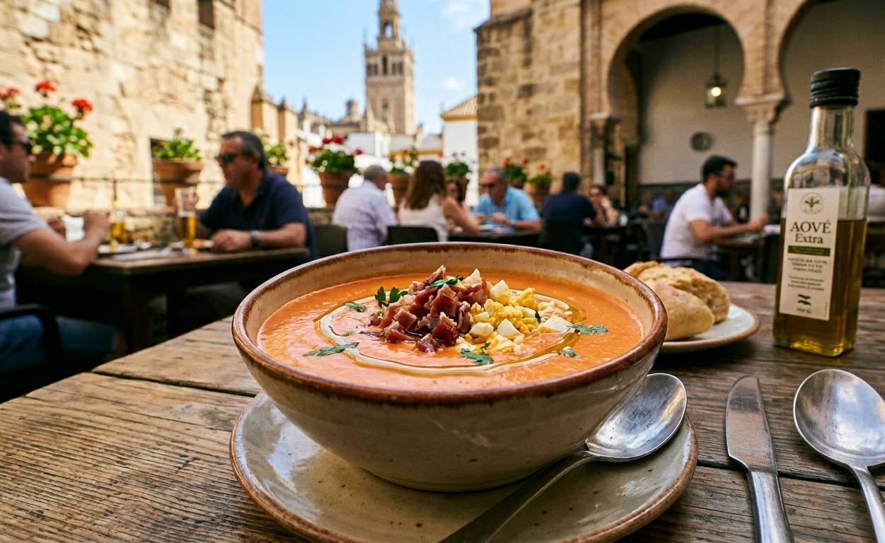 Receta de salmorejo sevillano: el secreto de la crema más famosa del sur