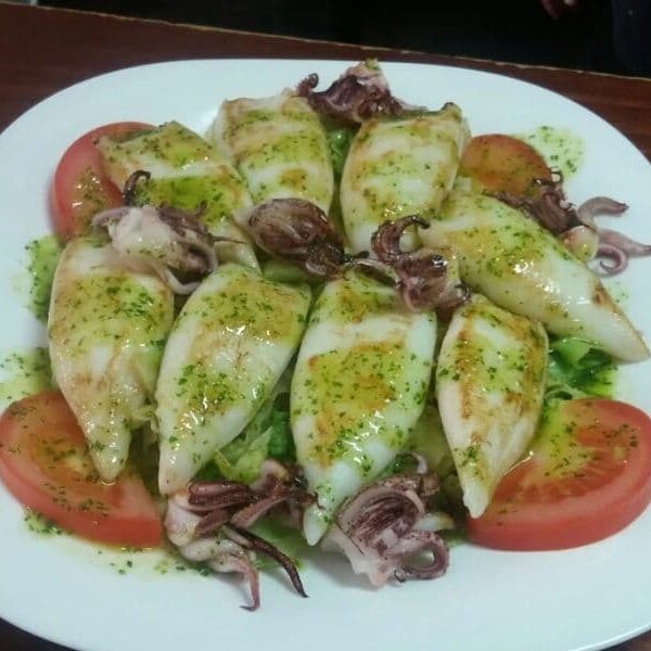 comer chipirones plancha sevilla